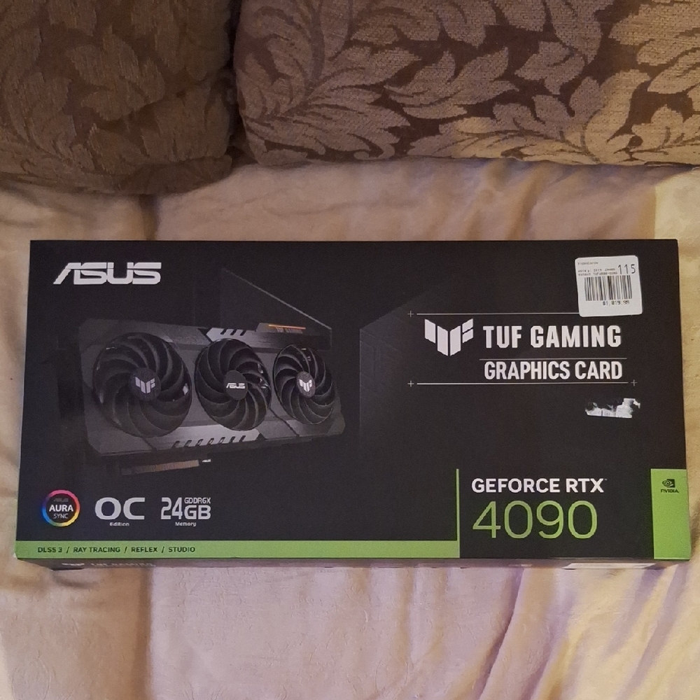 ASUS Black RTX 4090 TUF Gaming Graphics Card